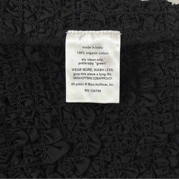 NWT Mara Hoffman Cropped Popcorn Muriel Ruffle Top - Picture 6 of 6